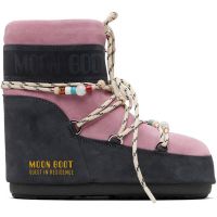 Guest in Residence Pink Moon Boot Edition Icon Low Beaded Suede Boots 261173F113004