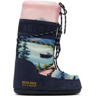 Guest in Residence Navy & Pink Moon Boot Edition Icon Postcard Boots 261173M255005