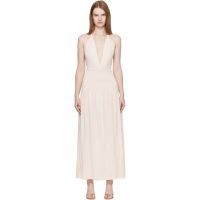 Aya Muse Off White Ola Midi Dress 261188F054019