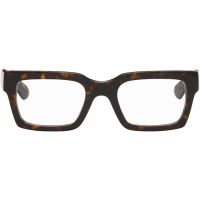 RETROSUPERFUTURE Brown Numero 144 Glasses 261191M133005