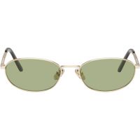 RETROSUPERFUTURE Gold Uovo Sunglasses 261191M134001