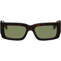 RETROSUPERFUTURE Brown Notte Sunglasses 261191M134007