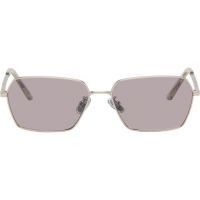RETROSUPERFUTURE Silver Balarm Sunglasses 261191M134022