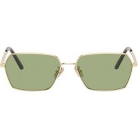 RETROSUPERFUTURE Gold Balarm Sunglasses 261191M134023