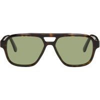 RETROSUPERFUTURE Brown Maneval Sunglasses 261191M134038