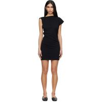 AGOLDE Black Beth Minidress 261214F052001