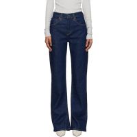 AGOLDE Blue Mid Rise Kick Boot Comfort Stretch Jeans 261214F069014