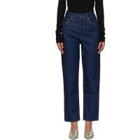 AGOLDE Blue 90s Pinch Waist Crop Comfort Stretch Jeans 261214F069038