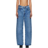 AGOLDE Blue Low Curve Jeans 261214F069043