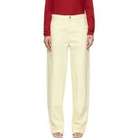 AGOLDE Yellow Laria Pierced Jeans 261214F069066