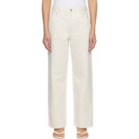 AGOLDE Beige Low Slung Baggy Jeans 261214F069072