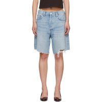 AGOLDE Blue Indra Denim Shorts 261214F088013