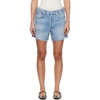 AGOLDE Blue Nye Denim Shorts 261214F088015