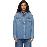 AGOLDE Blue Lotta Denim Shirt 261214F109000