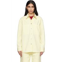 AGOLDE Yellow Laria Shirt 261214F109002