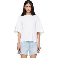 AGOLDE White Ellery T-shirt 261214F110024