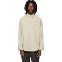 AGOLDE Beige Roy Shirt 261214M192001