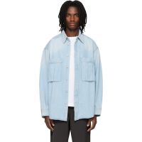 AGOLDE Blue Clark Denim Shirt 261214M192005
