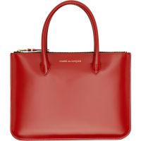 COMME des GARCONS WALLETS Red Handles Large Pouch 261230F038003