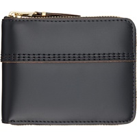 COMME des GARCONS WALLETS Black Triple Stitch Wallet 261230F040001
