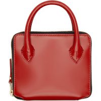 COMME des GARCONS WALLETS Red Handles Medium Zip Wallet 261230F040010