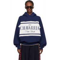 WILLY Chavarria Navy Stripe Gilroy Hoodie 261232F097004
