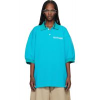 WILLY CHAVARRIA Blue Football Polo 261232F108000