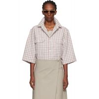 WILLY CHAVARRIA White & Red S/S Corcoran Shirt 261232F109005