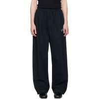 WILLY CHAVARRIA Black Ruff Rider Track Pants 261232M190012