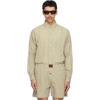 WILLY CHAVARRIA Taupe Veterano Shirt 261232M192048