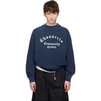 WILLY Chavarria Navy Community Center Hooligan Sweatshirt 261232M204022