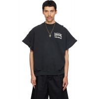 WILLY CHAVARRIA Black Hardcore Muscle T-shirt 261232M213112
