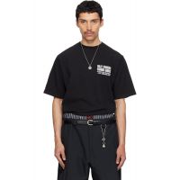 WILLY CHAVARRIA Black Fashion Services T-shirt 261232M213126