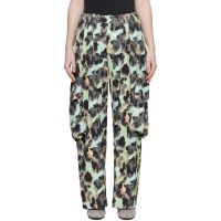 Collina Strada Multicolor Pleated Cargo Pants 261236F087003