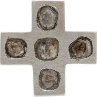 Parts of Four Plus Mega Pave Earring 261236M144005