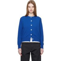 &Daughter Blue Ada Crewneck Cardigan 261255F095004
