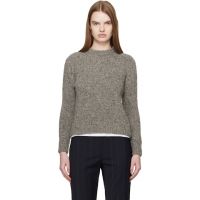 &Daughter Gray Arden Donegal Sweater 261255F096004