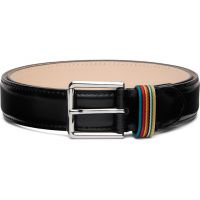 Paul Smith Black Stripe Keeper Belt 261260M131000