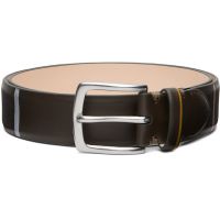 Paul Smith Brown Brushstroke Stripe Belt 261260M131007