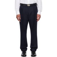 Paul Smith Navy Wool Trousers 261260M191001