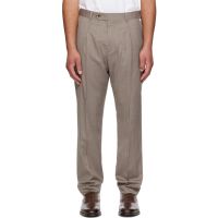 Paul Smith Brown Wool Trousers 261260M191004