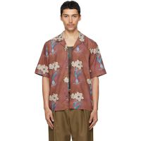 Paul Smith Brown S/S Regular Fit Shirt 261260M192004