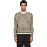 Paul Smith Multicolor Signature Stripe Knitted Cotton Sweater 261260M201009