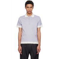 Paul Smith Purple Lyocell-Blend Contrast Trim Polo 261260M212023