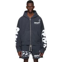 Rivington Roi Rebis Black Membership USO Zip Hoodie 261268M202014