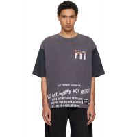 Rivington Roi Rebis Gray Moda Apocrypha Quad T-shirt 261268M213013