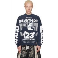 Rivington Roi Rebis Black The Anti-Body Vintage Long Sleeve T-shirt 261268M213015