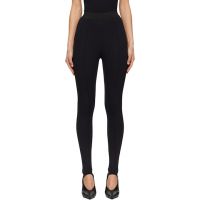 WARDROBE.NYC Black Opaque Stirrup Leggings 261277F085000