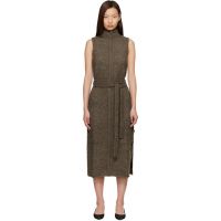 Brown Proenza Schouler White Label Zola Knit Midi Dress 261288F054002