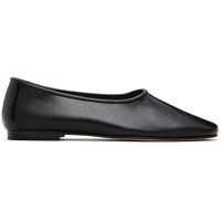 BY FAR Black Prudence Ballerina Flats 261289F118001